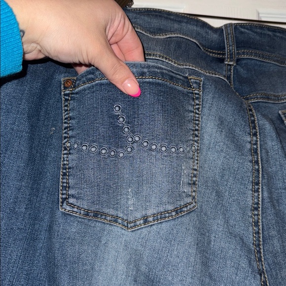 INC Straight Leg Slim Fit Technique Jeans - Picture 5 of 6